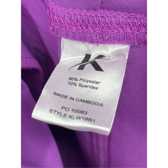 Kalea Scrub Pants Women's Size XXS Purple New Without Tags - Picture 10 of 13